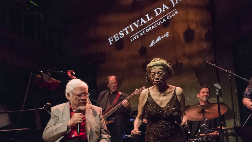 Othella Dallas  bei ihrem Auftritt mit Bill Ramsey am FdJ 2015. Foto: fotoswiss.com/Cattaneo