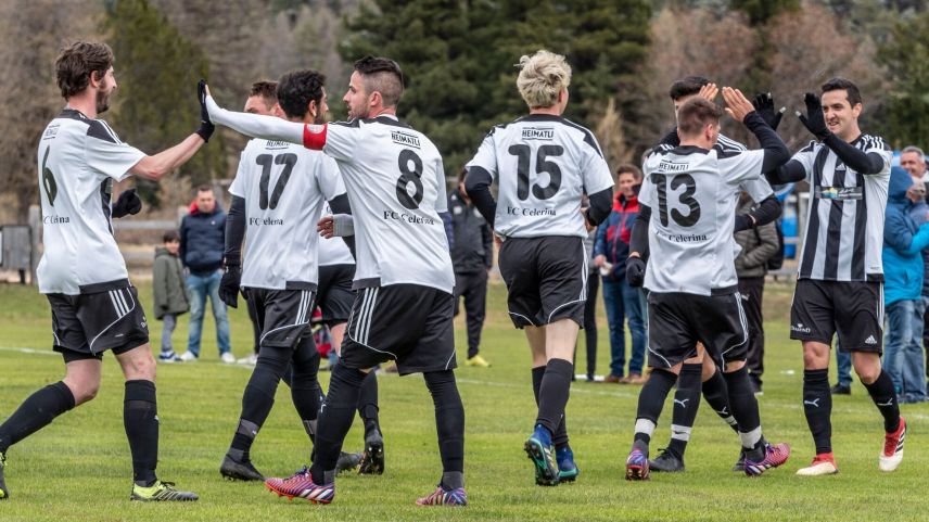 Jubel beim FC Celerina    Archivfoto: Daniel Zaugg