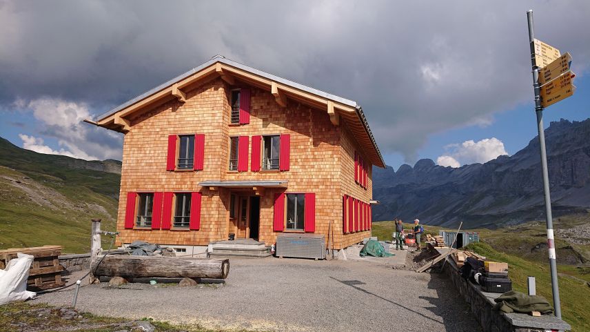 Foto Glattalphütte: Copyright SAC-CAS