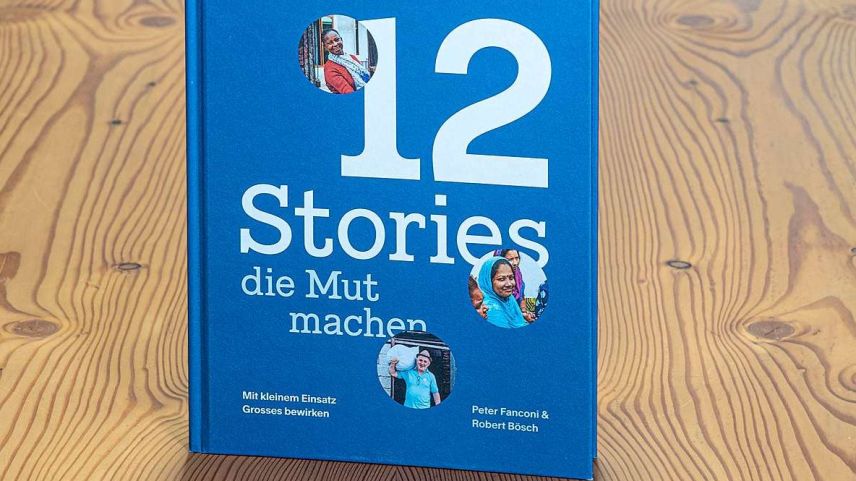 Die Personen, die direkt betroffen sind, erzählen im Bildband «12 Stories, die Mut machen» wie sie Kleinunternehmer geworden sind. Foto: Daniel Zaugg