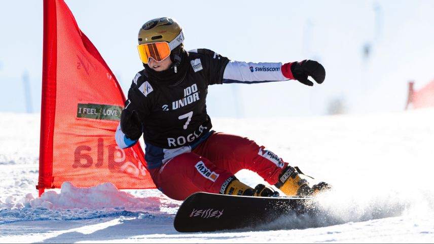 Larissa Gasser ist zurück - und in Bestform. Foto: Maha Matavz