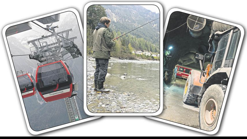 Wählen Sie Ihre Wunschreportage auf www.engadinerpost.ch (Illustration: Engadiner Post)