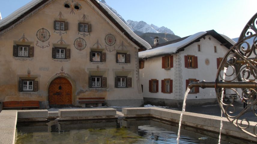 A Scuol nu’s bada amo bler dal Campiunadi mundial da skis a San Murezzan (fotografia: Nicolo Bass).