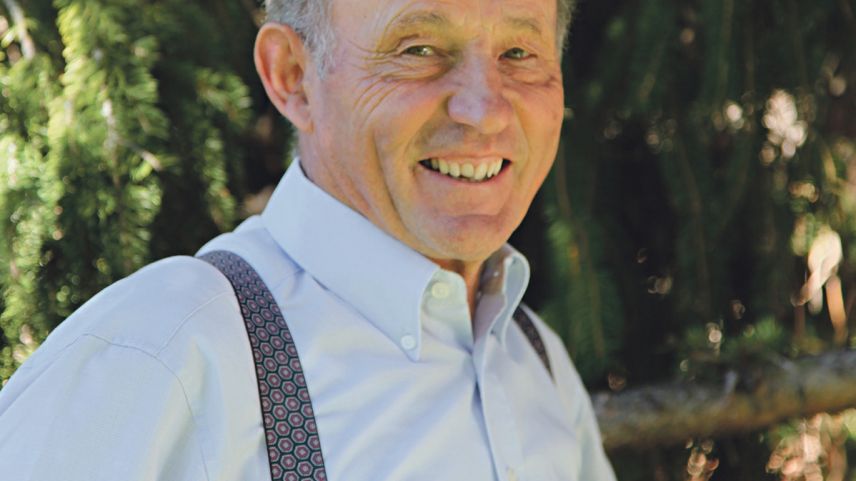 Reto Rauch da Zernez vo quist an per la 51evla geda a chatsch’ota (fotografia: Martina Fontana).