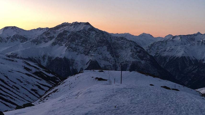 Morgenstimmung auf 2594 Meter über Meer