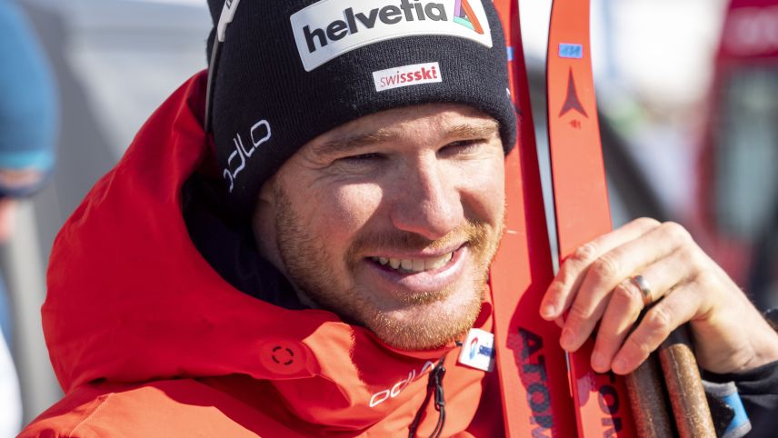 Dario Cologna ha terminà sia carriera in sonda passada pro la maestranza svizra a Zweisimmen (fotografia: Daniel Zaugg).