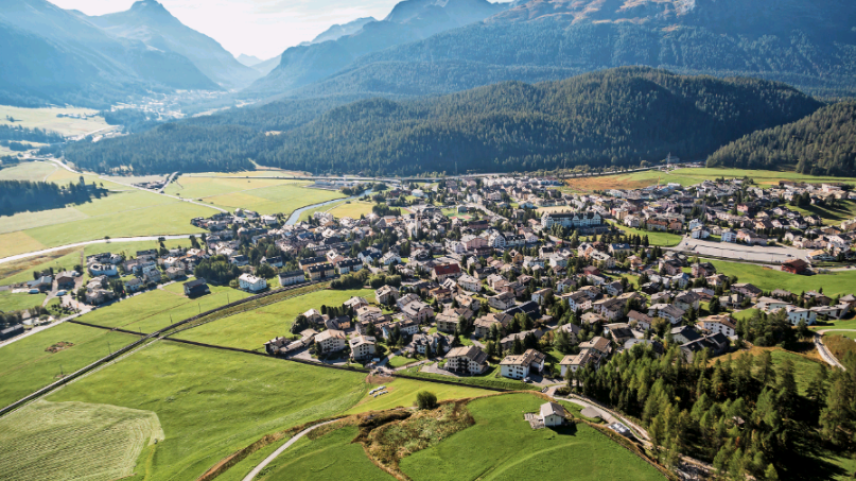 In Celerina wird am kommenden Montag über ein Gesetz zur Wohnbauförderung diskutiert. Aufgrund der aktuellen Entwicklung könnte auch eine Planungszone infrage kommen. Foto: Engadin St. Moritz Tourismus AG/Fabian Gattlen