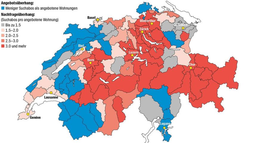 Grafik: Wüest und Partner