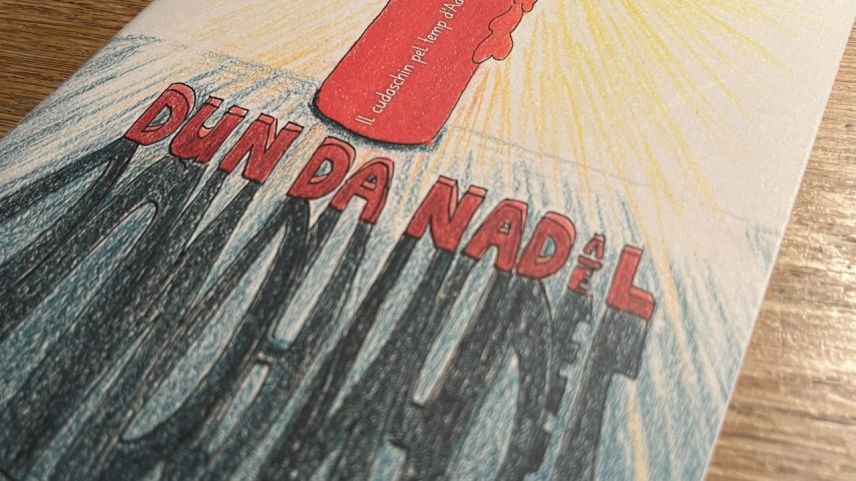 Il frontispizi dal «Dun da Nadal», la publicaziun chi cumpara daspö 110 ons adüna avant Nadal (fotografia: David Truttmann).