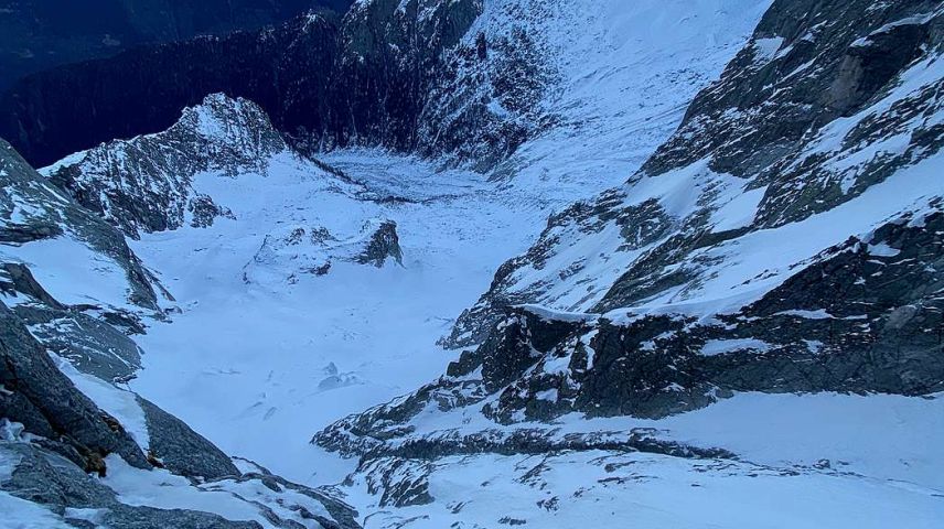 Ein Teil der Route mit atemberaubenden Panorama. 