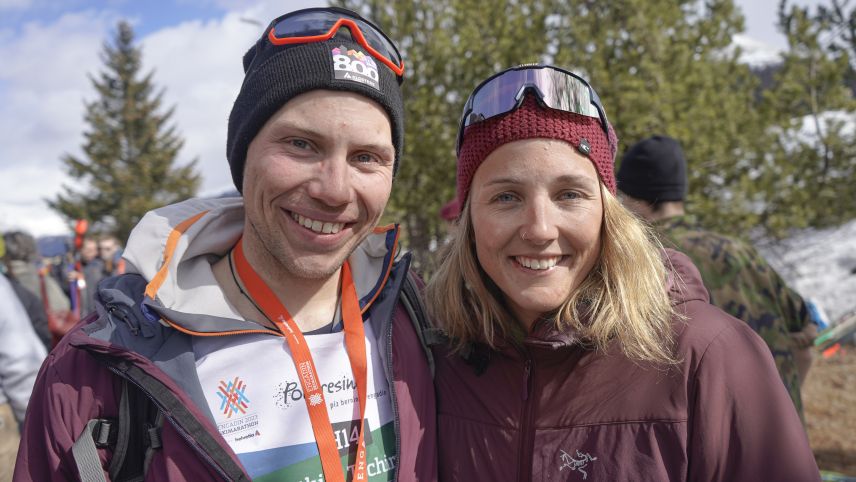 Matthias Tschirren und Prisca Tschanz. 