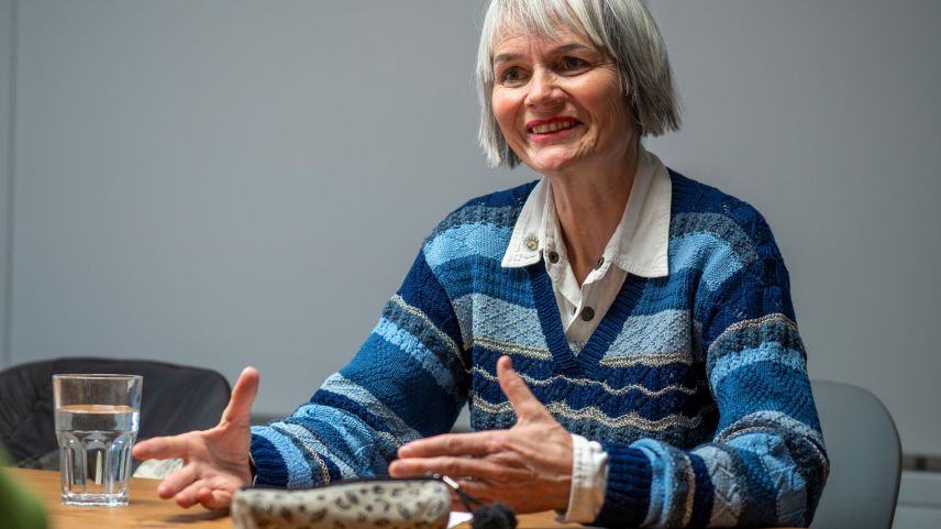 Ester Mottini erklärt im Interview, was sie an der Orgel fasziniert. Foto: Daniel Zaugg