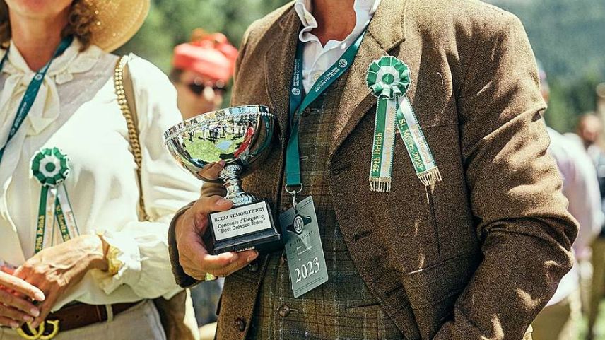 Der Gewinner des Best Dressed Team Award. Fotos: Pietro Martelletti