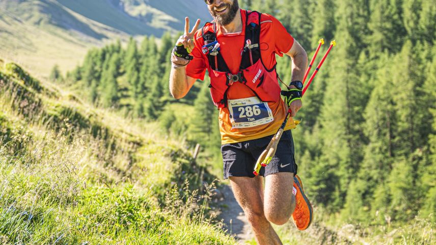 Auf dem Weg zur Alp Arpiglia oberhalb Zuoz. Foto: Luca Franziscus