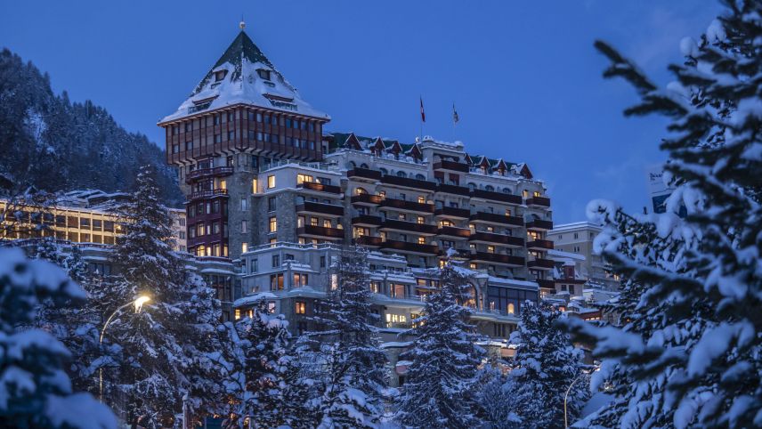 Badrutt's Palace in St. Moritz gilt als Skiresort der Extraklasse. Foto: Daniel Zaugg