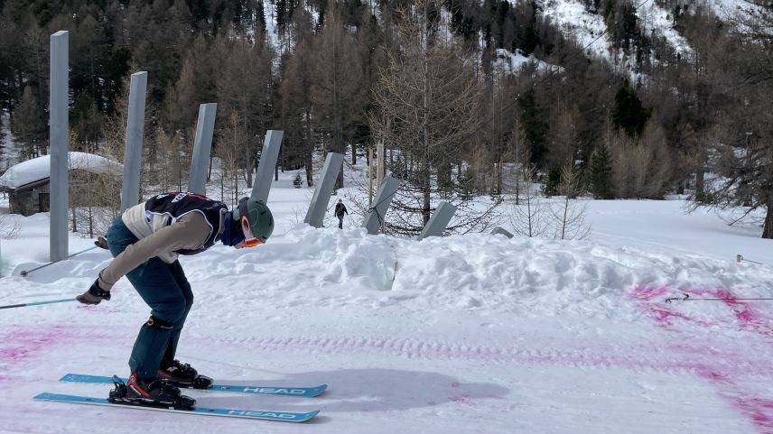 Zieleinlauf nach acht Kilometern.  Foto: Fadrina Hofmann