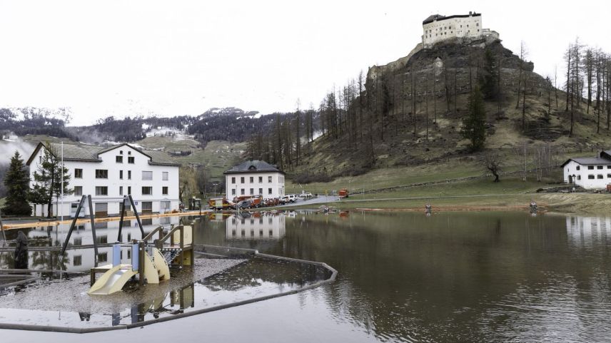 Auch die Chasa Bellavista ist betroffen.  Foto: Pumpiers Pisoc