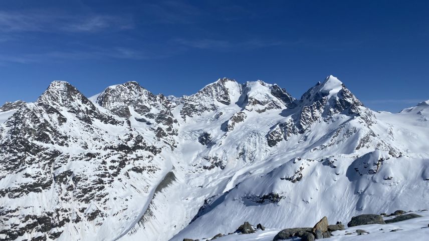 So präsentierte sich die Situation einen Tag vor dem Bergsturz. Foto: z. Vfg