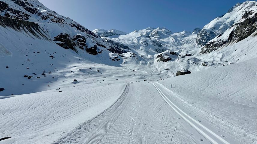 Foto: Loipen Engadin