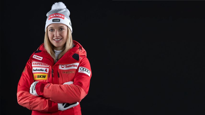 In der vergangenen Saison blieb Vanessa Kasper ohne Weltcup-Einsatz. Später wurde sie Schweizermeisterin in Riesenslalom. Foto: Swiss-Ski