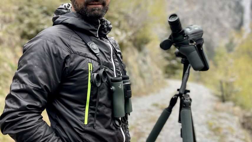 Ueli Nef hat als Projektleiter Engadin bei der Vogelwarte Sempach seinen Traumjob gefunden. Foto: Fadrina Hofmann