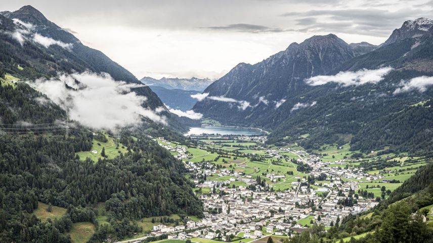 In Poschiavo hat es genügend Wohnraum für Einheimische. Foto: Daniel Zaugg