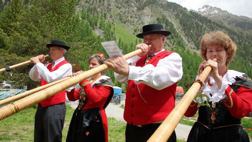 Auch für musikalische Unterhaltung ist gesorgt. Foto: swiss-image.ch/Andy Mettler