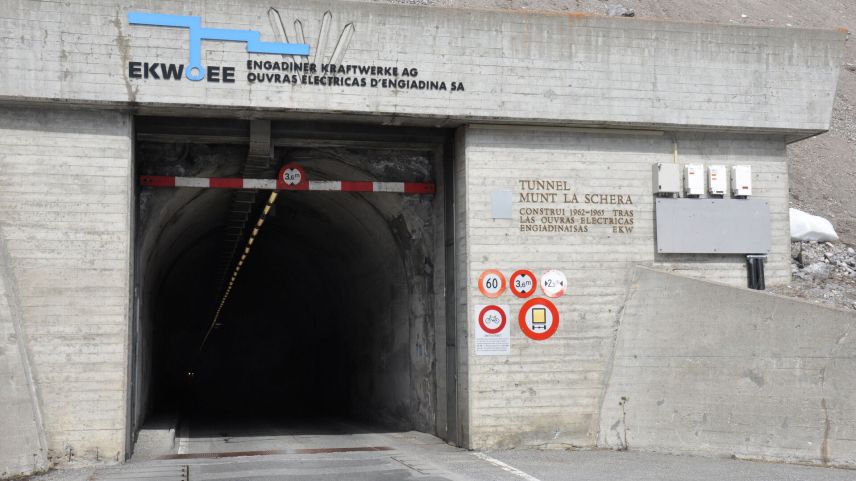 Aktuell kein Zugang zum Tunnel an der Ofenbergstrasse. Foto: Archiv