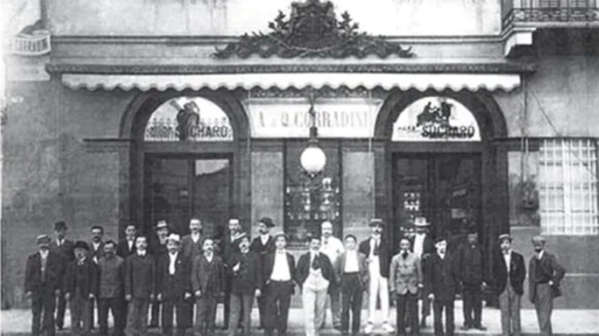 Bar Corradini in Livorno (1835 gegründet). Foto: z.Vfg.
