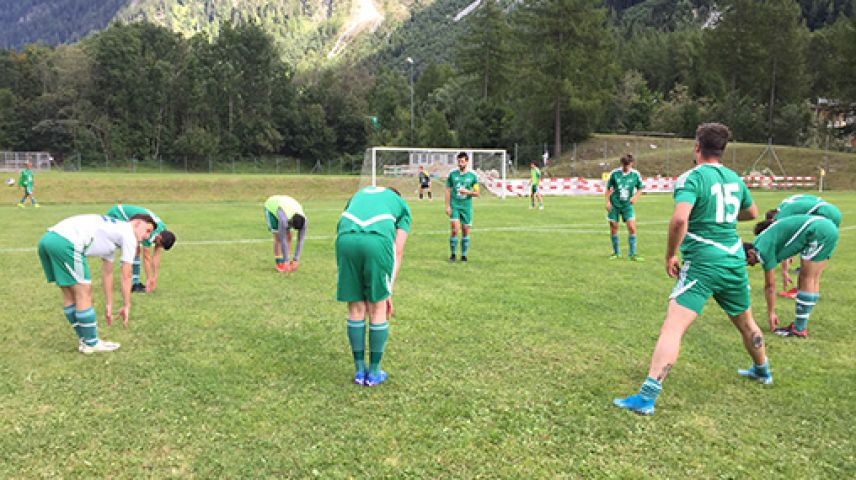 Der AC Bregaglia spielte auswärts gegen die US Danis Tavanasa. Foto: z.Vfg/Archivfoto