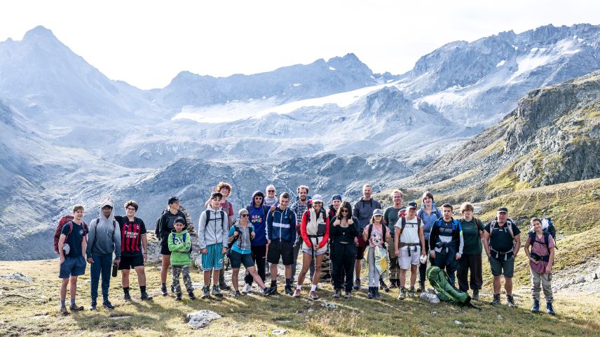 Für die Schülerinnen und Schüler ging es zu Anfang des Schuljahres hoch hinaus. Fotos: Mayk Wendt