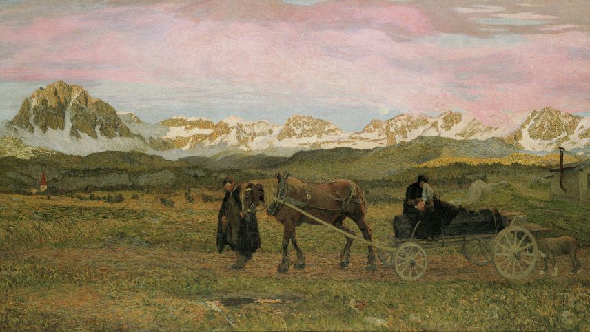 Rückkehr zur  Heimat. Foto: Segantini Museum