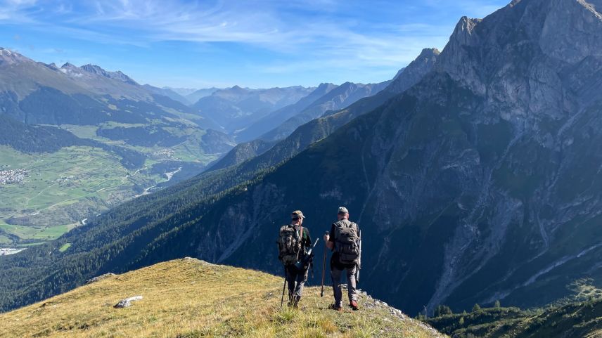 Die Bündner Jäger können zufrieden sein mit der Hochjagd, ausser Gamsjäger. Foto: Jan Schlatter