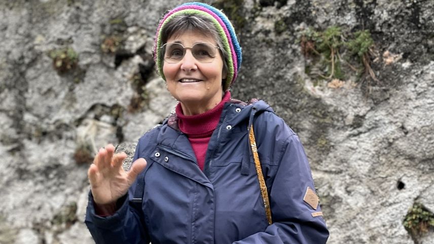 Renata Giovanoli ist seit 20 Jahren Dorfführerin in Soglio. Foto: Fadrina Hofmann