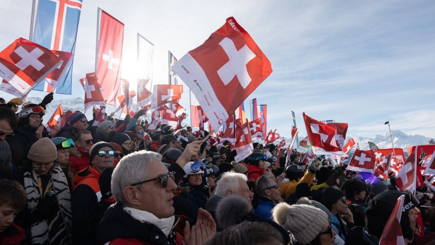 Ski-Weltcup St. Moritz/Fabian Gattlen