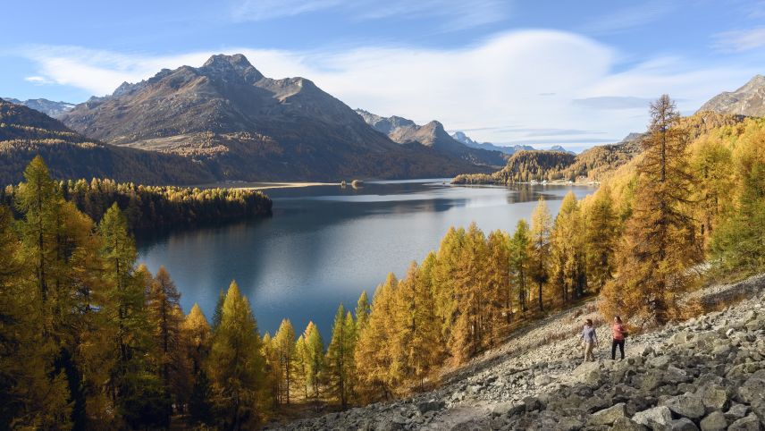 Der Herbst hat noch viel touristisches Potenzial. Foto: Engadin Tourismus AG