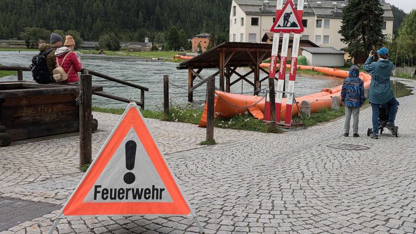 Der Inn bei Celerina. Foto: Reto Stifel