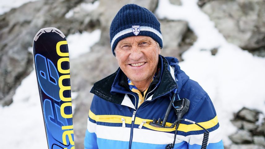 Martin Berthod freut sich auf den bevorstehenden Damen-Weltcup und seinen Einsatz als Helfer.	Foto: z.Vfg/Archiv