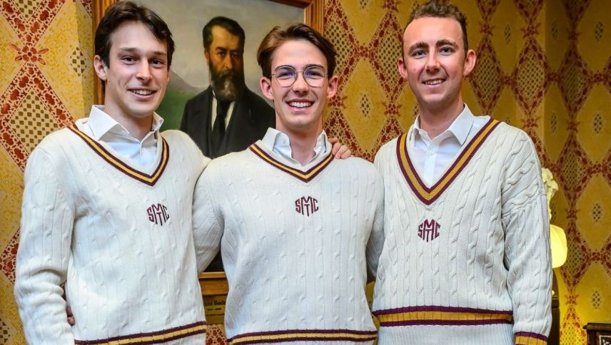 Die strahlenden Sieger von links: Enrico Nani, Alex Kriemler und Jean Jacques Buff. Foto: Gian Carlo Cattaneo
