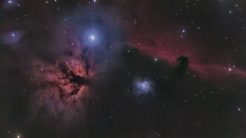 Flammennebel_Pferdekopfnebel