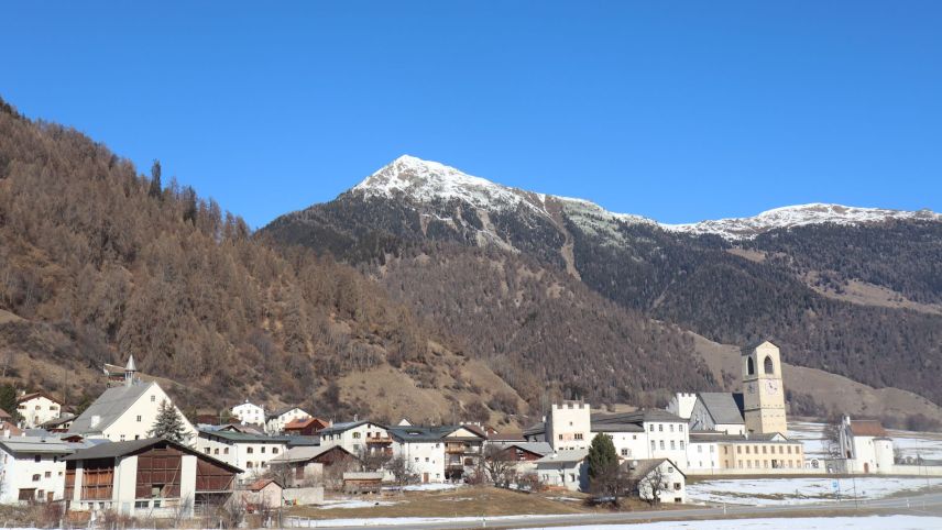 Eir ingon nun haja dat blera naiv illa Val Müstair ed illa fracziun da Müstair cula pel mumaint be paca aua i’ls reservuars (fotografia: Martin Camichel).