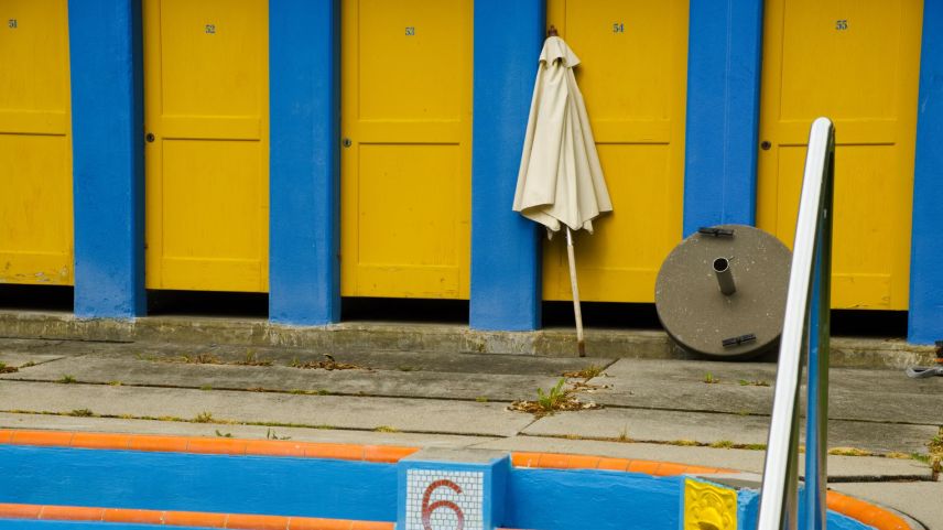 Die Kabinen sind nahezu original erhalten. Foto: Barbara Esther Siegrist 