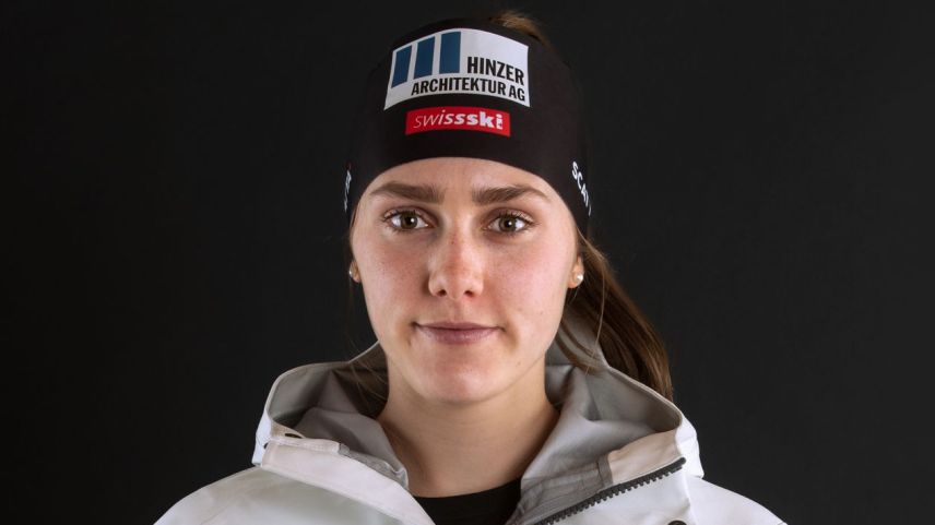 Marina Kälin aus St.Moritz gewinnt Gold bei den Frauen U20. Foto: Swiss Ski