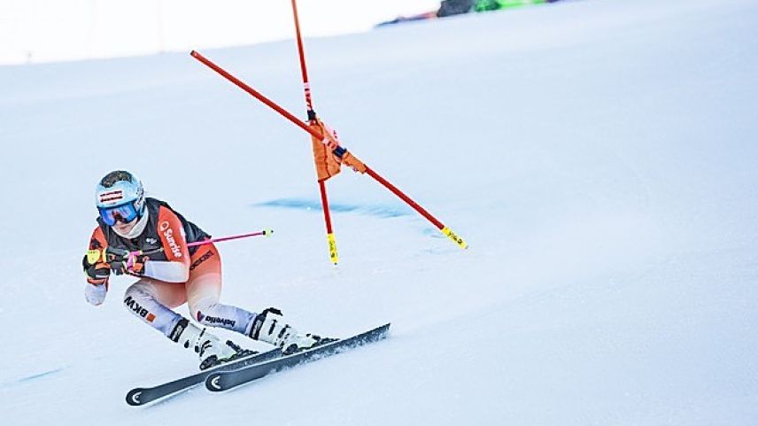 An den diesjährigen Schweizermeisterschaften konnte Vanessa Kasper den Riesenslalom gewinnen. Foto: z. Vfg