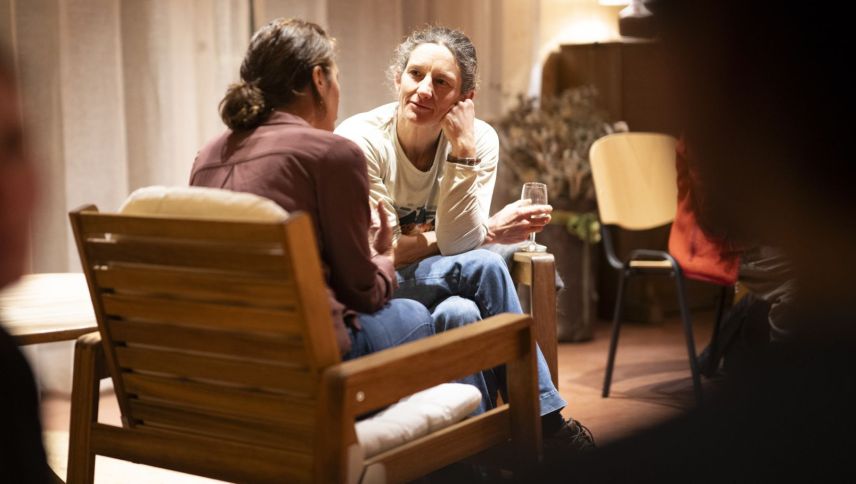 Trotz Zeitdruck entstanden tiefe Gespräche. Foto: Mayk Wendt