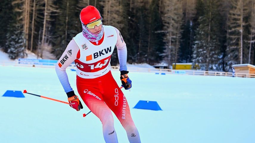 Isai Näff freut sich über eine sehr gute Frühform. Foto: Julia Hauser