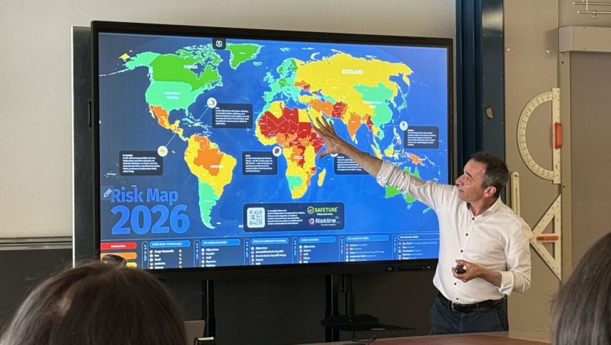 Wie sicher ist die Welt heute? Die Risk Map zeigt: sehr unsicher. Foto: Fadrina Hofmann