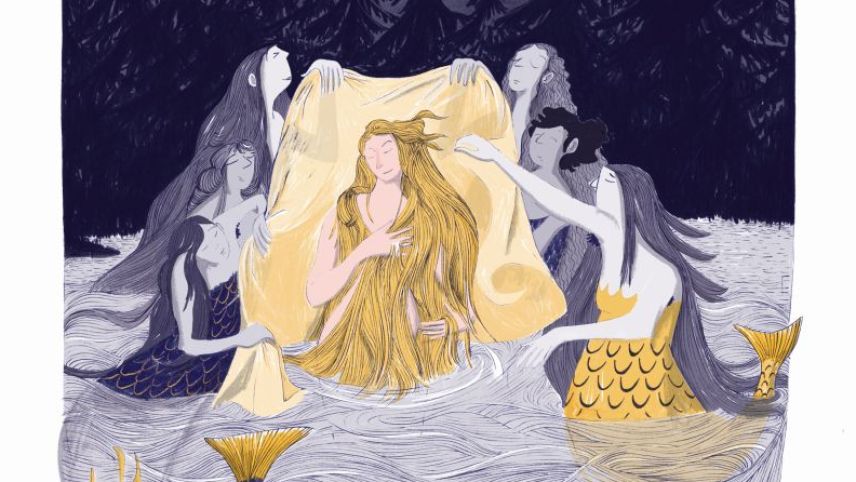 La Chesa Planta Samedan tematisescha las parevlas, per exaimpel cun «Il sindel müravglius» da Pia Valär (illustraziun: Pia Valär).