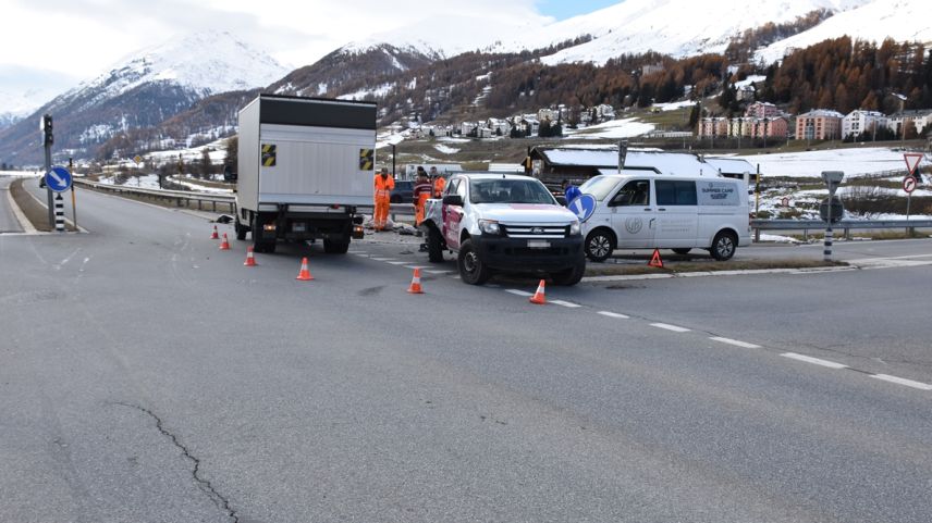 Der Unfallort. Foto: Kapo GR