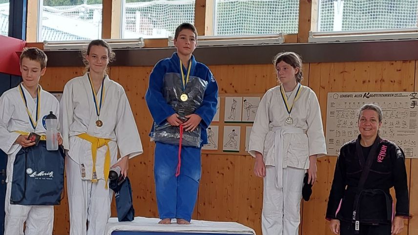 Siegerehrung der mittleren Gruppe. Foto: Z. Vfg. 